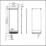 2.8 inch display backlight - H28013 series