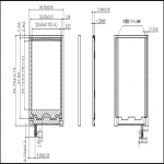 H17717 series - 1.77 inch display backlight;