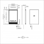 W14417 series 1.44 inch display backlight