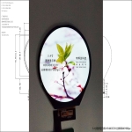 H340 round screen display - 3.5 inch display