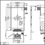 3.0 inch display 16:9 240 * 400-JCR300C4008